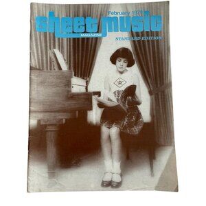Sheet Music Magazine February 1979 Theme Ear Training u
